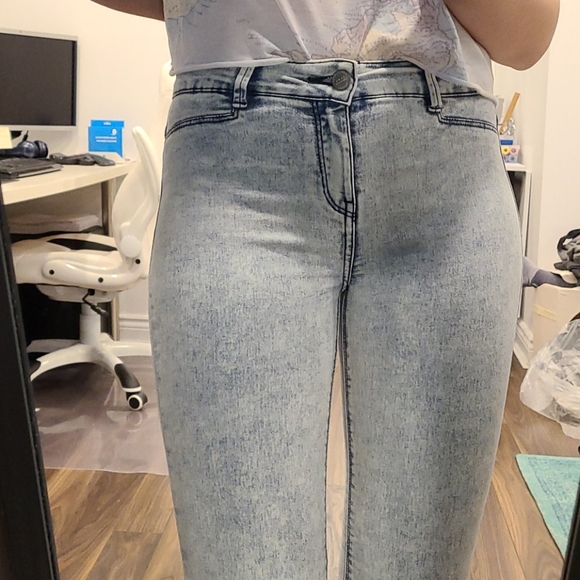 Bleached look jeggings - Picture 4 of 4